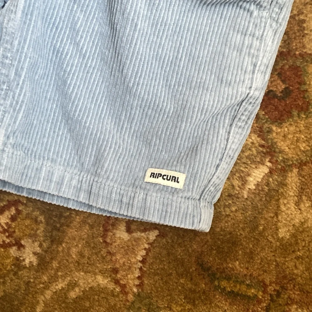 RIPCURL Blue Corduroy Boys Shorts.